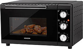 Sencor Електрична піч SEO 2000BK, 1650 Вт, 20 л.