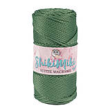 Шнур поліефірний Matte Macrame 3 mm, колір Алоє, фото 2