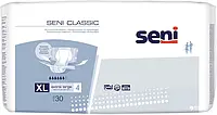 Подгузники для взрослых Seni Classic Extra Large 30 шт (сени 4 размер)