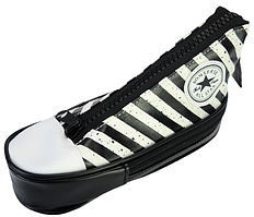 Пенал "CoolForSchool" 2 від. №CF6296-black(24)