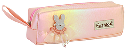 Пенал "CoolForScool" 1 від.,з аплікацією №CF6891-pink(36)