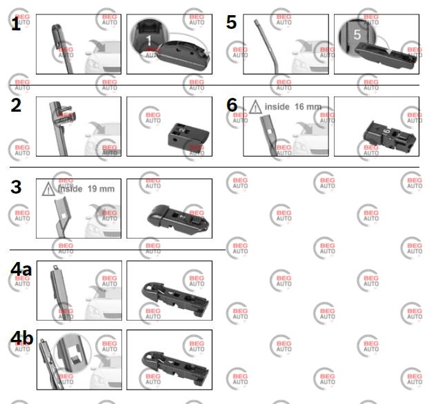 Щітки двірників Bosch aeroeco безкаркасна 470мм - 19" (BOSCH) (3 397 013 451)
