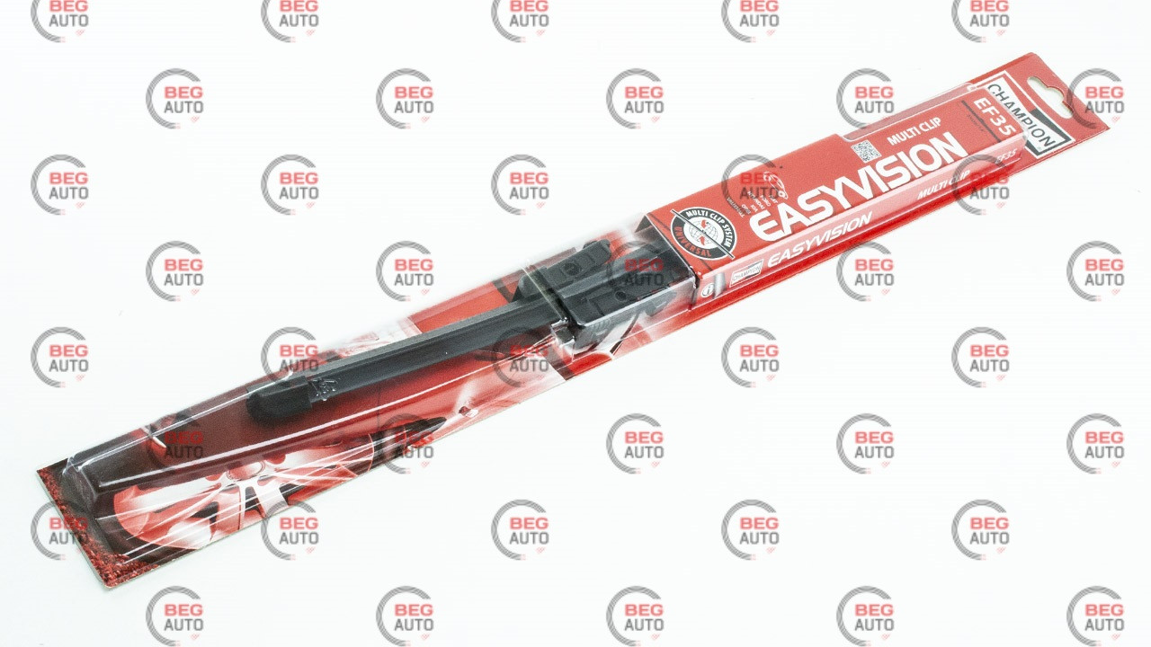 Щітки двірників безкаркасні Easyvision multi clip 7в1 350мм (CHAMPION) (EF35.1B)
