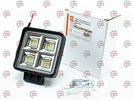Фара додаткова LED прямокутна 108x108/40/64W (dk-Дорожная Карта) (DK.4SQ.0111)
