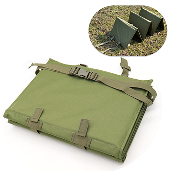 Каремат складаний на 6 секцій, 180х41см, Хакі / Тактичний каремат / Польовий каремат / Туристичний килимок