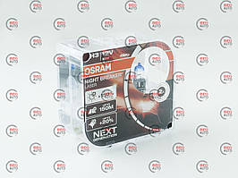 Лампа Н3 12V 55 W Night Breaker Lazer +150% (2шт) (OSRAM) (64151NL-HCB-DUO)