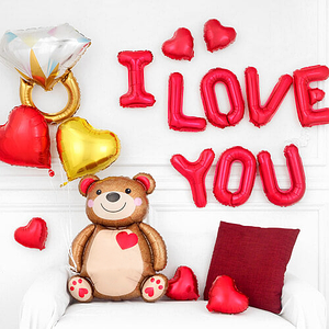 Набір з кульок Визнання в коханні