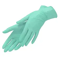 Нитриловые перчатки CEROS Fingers® Green Xs
