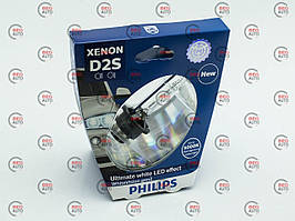 Лампа ксенонова D2S 12V 35W White Vision gen2 5000K +120% (PHILIPS) (85122WHV2S1)