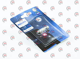 Лампа світлодіодна AC лазер. 12-10 WHITE 1W 38мм 6000K (PHILIPS) (11854U30CWB1)