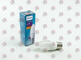 Лампа світлодіодна 220V E27 6.5-60W 827 B35 2700К (PHILIPS) (90014934)