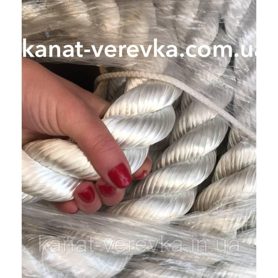 30 мм - 30 м. Канат поліамідний (капроновий)