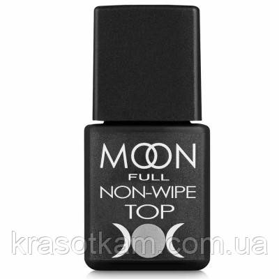 Moon Full Top Non-Wipe — топ без липкого шару для гель лаку, 8 мл.