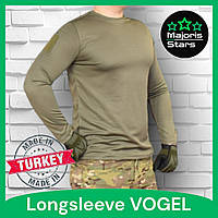 Военная футболка с рукавами (потоотводящая) CoolMax VOGEL Олива L