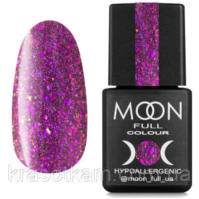 Гель-лак Moon Full Chrome Flake Disko No02 світловідбивний 8 мл, фото 1