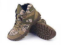 Тактичне взуття для жінок Літні шкіряні берцы Демісезонні черевики Військові недорого 35 36 37 38 39 40 41