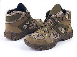 Тактичне взуття для жінок Літні шкіряні берцы Демісезонні черевики Військові недорого 35 36 37 38 39 40 41, фото 3
