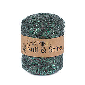 Трикотажний шнур з люрексом Knit & Shine, колір Містик топаз