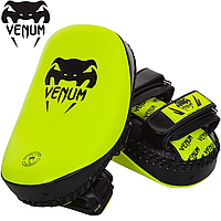 Тай-пады для тайского бокса Venum Light Kick Pad Neo Yellow