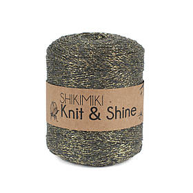 Трикотажний шнур з люрексом Knit & Shine, колір Тауп