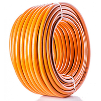 Шланг поливний прогумований Amber БПР 1/2  (жовтогаряча) 1 м