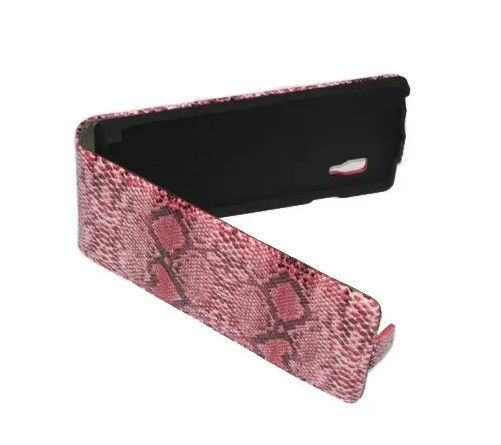Чохол-фліп СМА LG L5 II Dual/E450 Pink (Snake), фото 1
