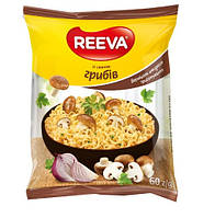 Вермишель со вкусом грибов 60г Reeva