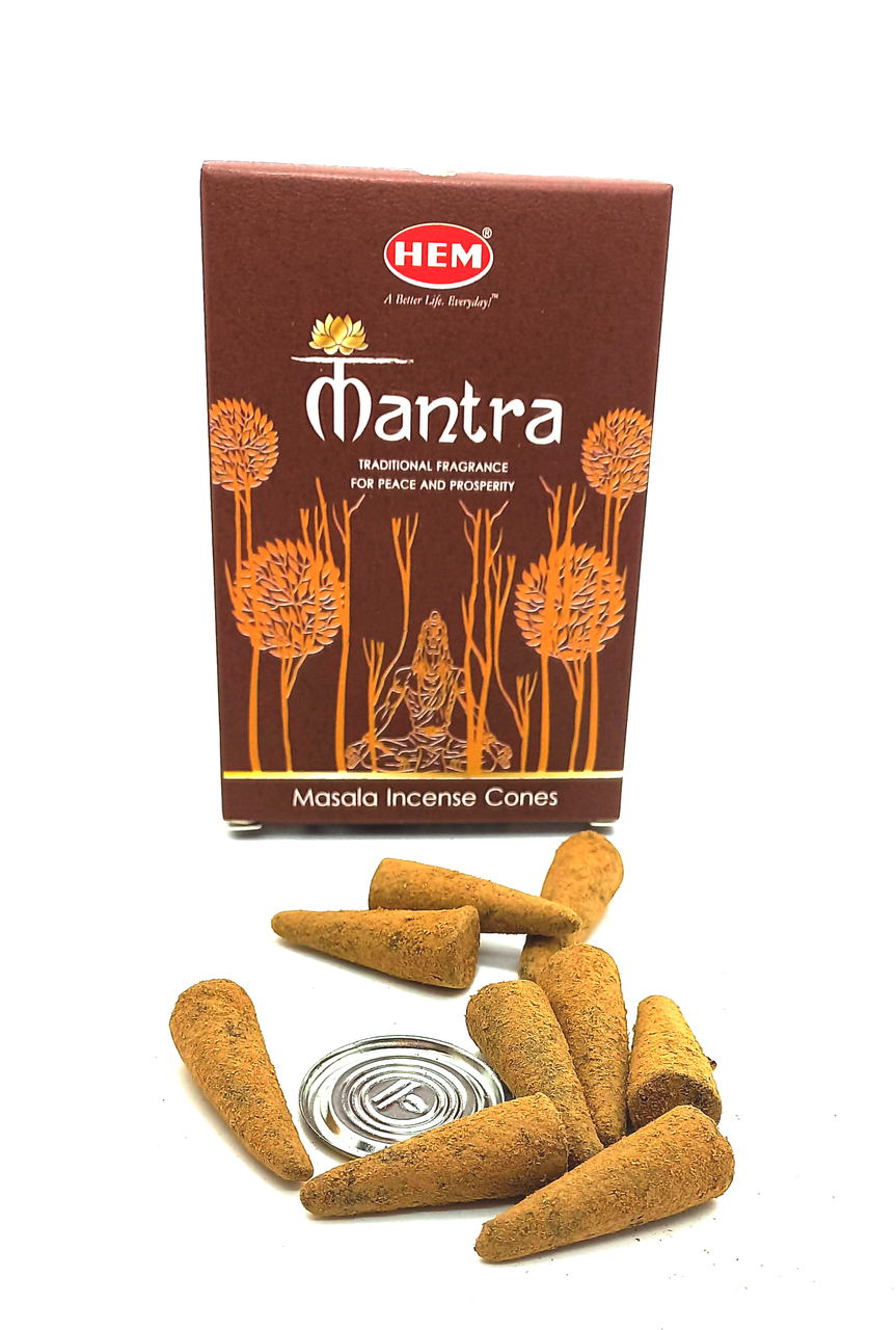 Пахощі "Mantra Masala" "Мантра Масала" Hem конусні 36568, фото 1