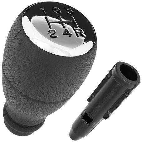 Ручка перемикання КПП CHROM Partner Berlingo 96-07 з адаптером, фото 1