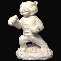 Фігурка для розмальовки гіпсова (119 мм) "Кунг-фу панда. Майстер Тигриця" МТ-119