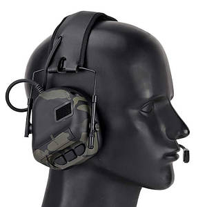 Навушники активні тактичні в кольорі койот Active Headset Coyote