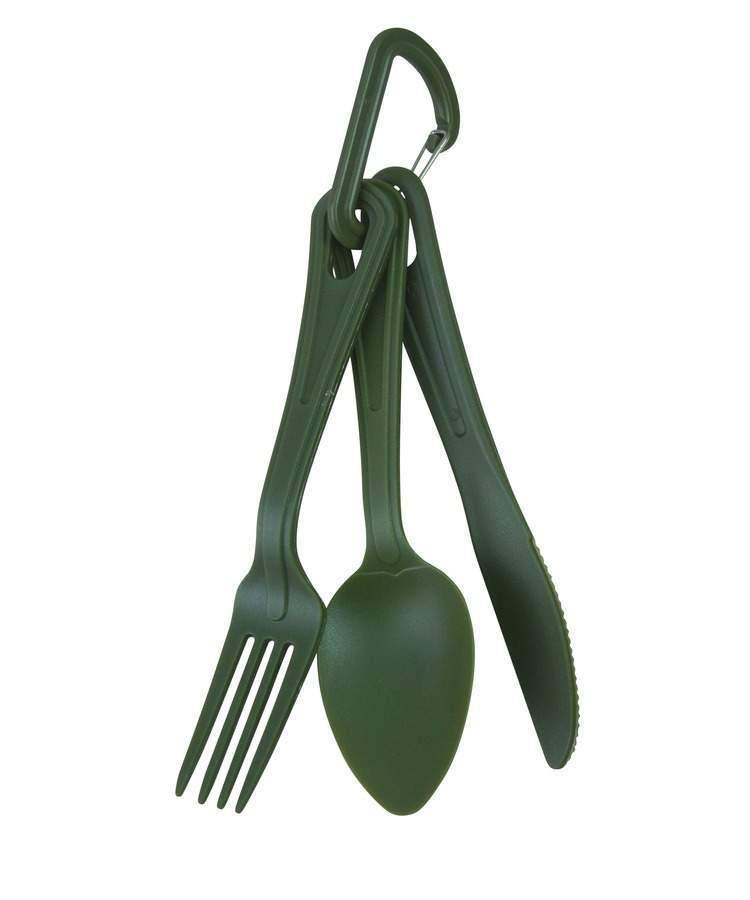 Набір приборів ЛВН KOMBAT UK Plastic Cadet KFS Set (kb-pckfss), фото 1