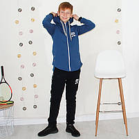 Теплий спортивний підлітковий костюм на хлопчика 10-15 років, фото 4