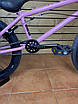 Трюковий велосипед BMX Kench Hi-Ten рожевий УЦІНКА ПОДРЯПИНИ!!!, фото 3