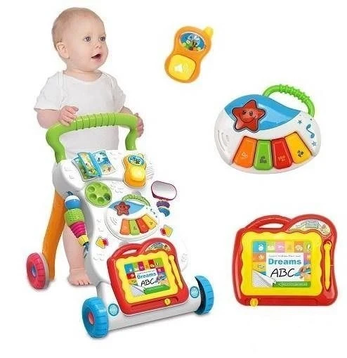 Ходунки-каталка Ігровий центр Перші кроки Baby Tilly