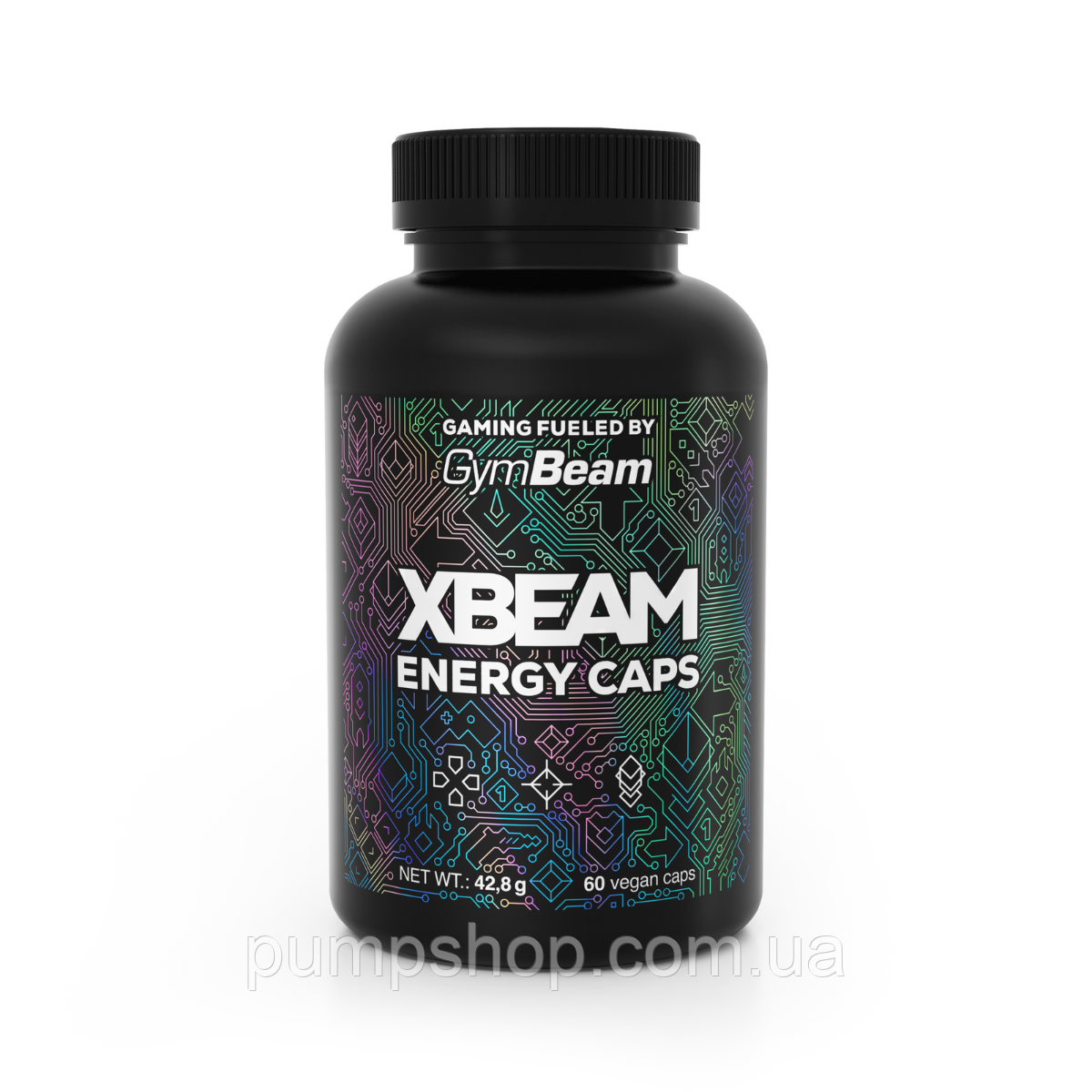 Добавка для геймерів GymBeam XBEAM Energy Caps 60 капс.