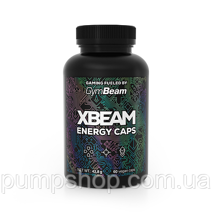 Добавка для геймерів GymBeam XBEAM Energy Caps 60 капс., фото 2