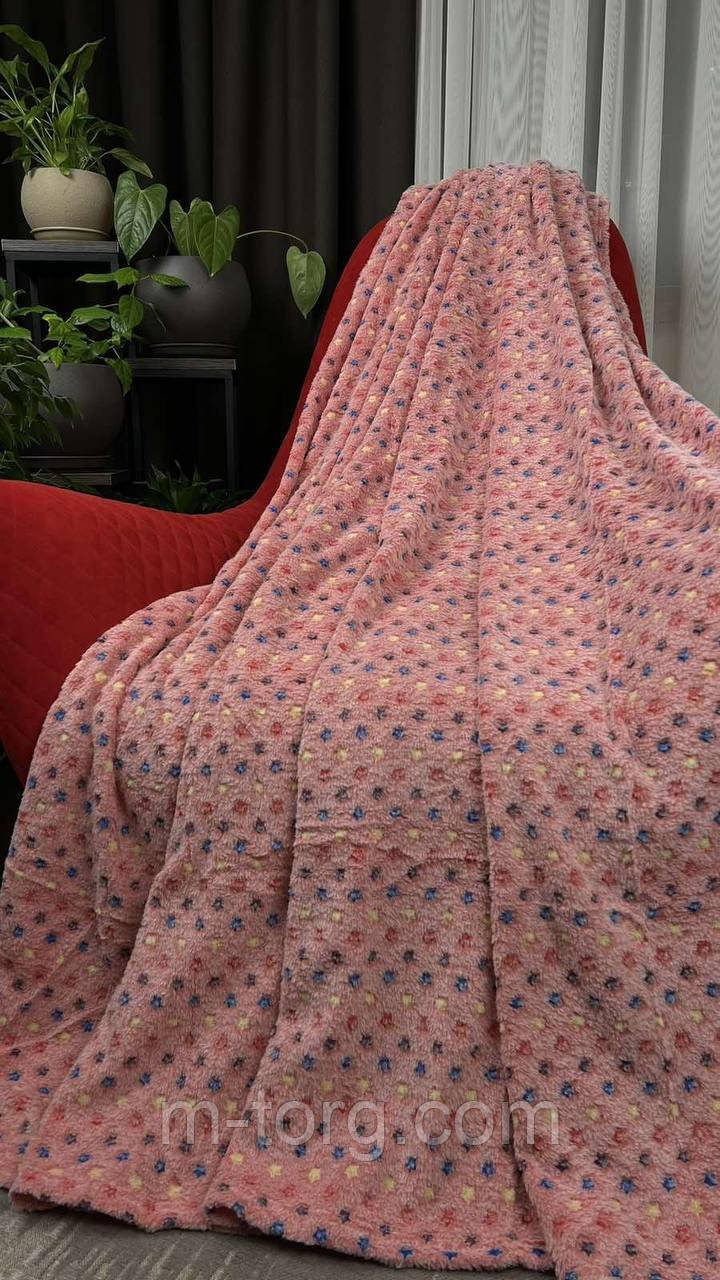 Плед полуторний 145/200 см мікрофібра