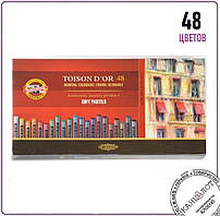 Мел Пастель KOH-I-NOOR TOISON D'OR, 48 кольорів (8516)