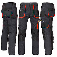 Спецодежда брюки защитные униформа рабочая спецовка для персонала мужская роба штаны с карманами польша reis 46