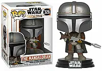 Фигурка Funko Pop Фанко Поп Star Wars The Mandalorian Звёздные войны Мандалорец 10 см №326 KSv