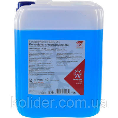 Купить Антифриз Febi G11 10л синий -35°C (172003FE), цена 1124 ₴ — Prom ...