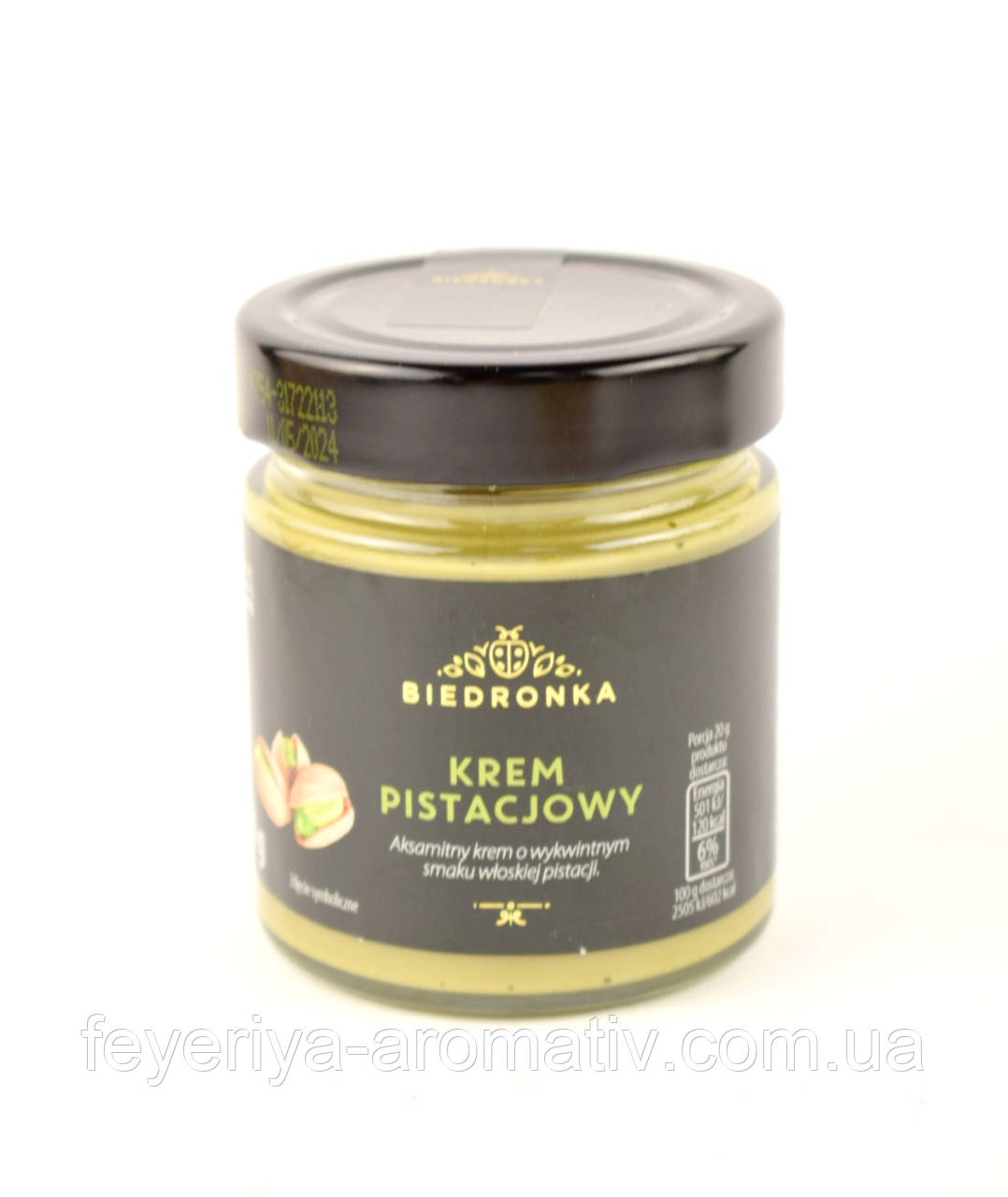 Фісташковий крем Biedronka 200 г Польща