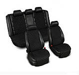 Накидки з алькантари універсальні Комплект Чохли на сидіння алькантара Накидки на сидіння автомобіля, фото 8
