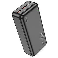 Универсальная зарядная батарея Hoco J101B 30000mAh Astute PD20W+QC3.0 22.5W 2USB Micro/Type-C (Черный)