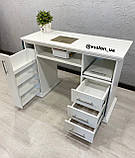 Стіл манікюрний правосторонній V669, фото 5