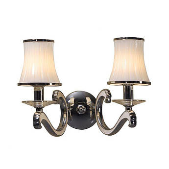 Бра на дві лампи сірого кольору у вінтажному стилі Vintage K-Lighting