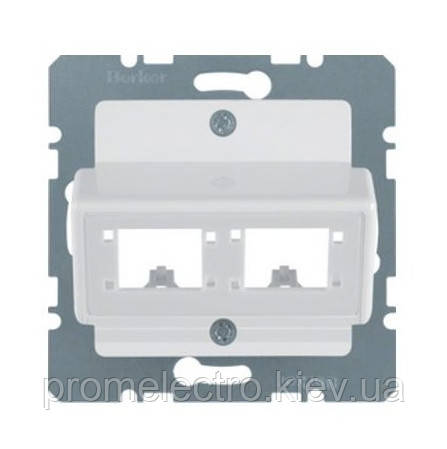 Накладка для 1 або 2 єдиних модулів RDM, полярна білизна K.1 Berker