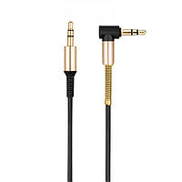 AUX кабель Hoco UPA02 Jack 3.5 to Jack 3.5 1m черный