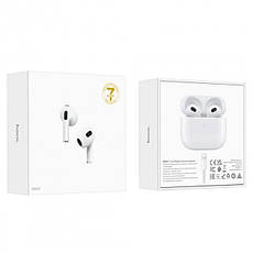 Навушники Bluetooth Hoco EW43 True wireless stereo headset White, фото 5